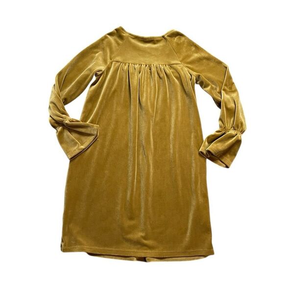 TEA COLLECTION Chestnut Velour Bell Sleeve Dress - Picture 3 of 8